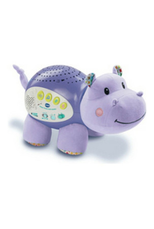 Pliušinis žaislas, leidžiantis garsus Vtech Hippo Dodo Starry Night (FR) Purpurinė