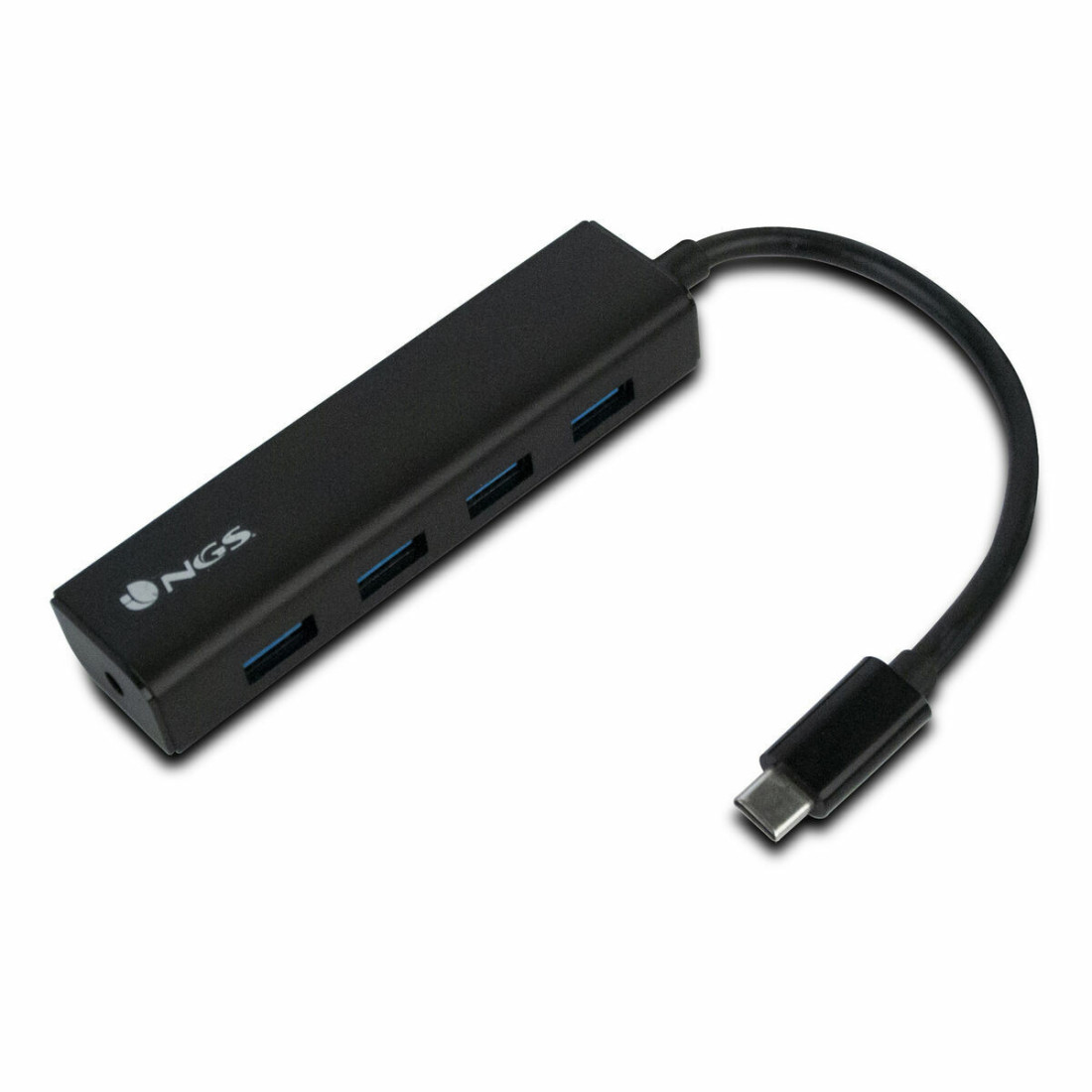 4 lizdų USB šakotuvas NGS NGS-HUB-0054 Juoda 5 Gbps