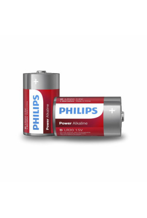 Šarminės baterijos Philips Batería LR20P2B/10 1,5 V