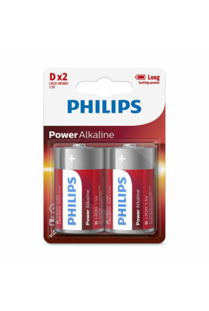 Šarminės baterijos Philips Batería LR20P2B/10 1,5 V