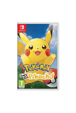 Switch vaizdo žaidimas Pokémon Let's go, Pikachu