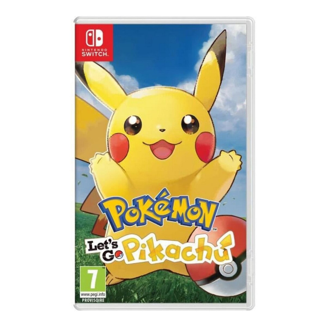 Switch vaizdo žaidimas Pokémon Let's go, Pikachu