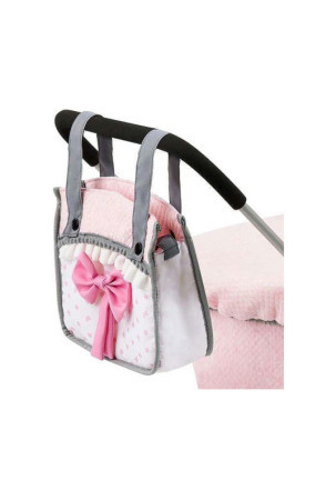 Lėlių vežimėlis Reig Dolls Pram Rožinė 64 cm