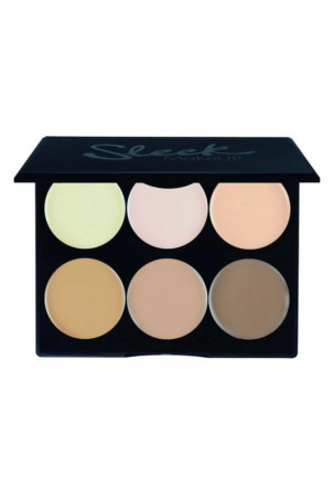 Paletė Sleek Cream Contour Kit Kosmetinis pieštukas Makiažas Light