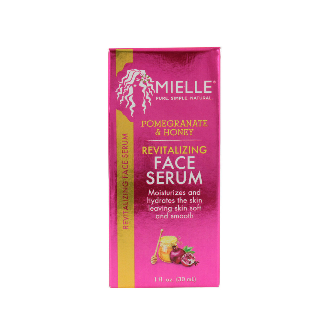 Veido serumas Mielle Pomegranate Honey (30 ml)