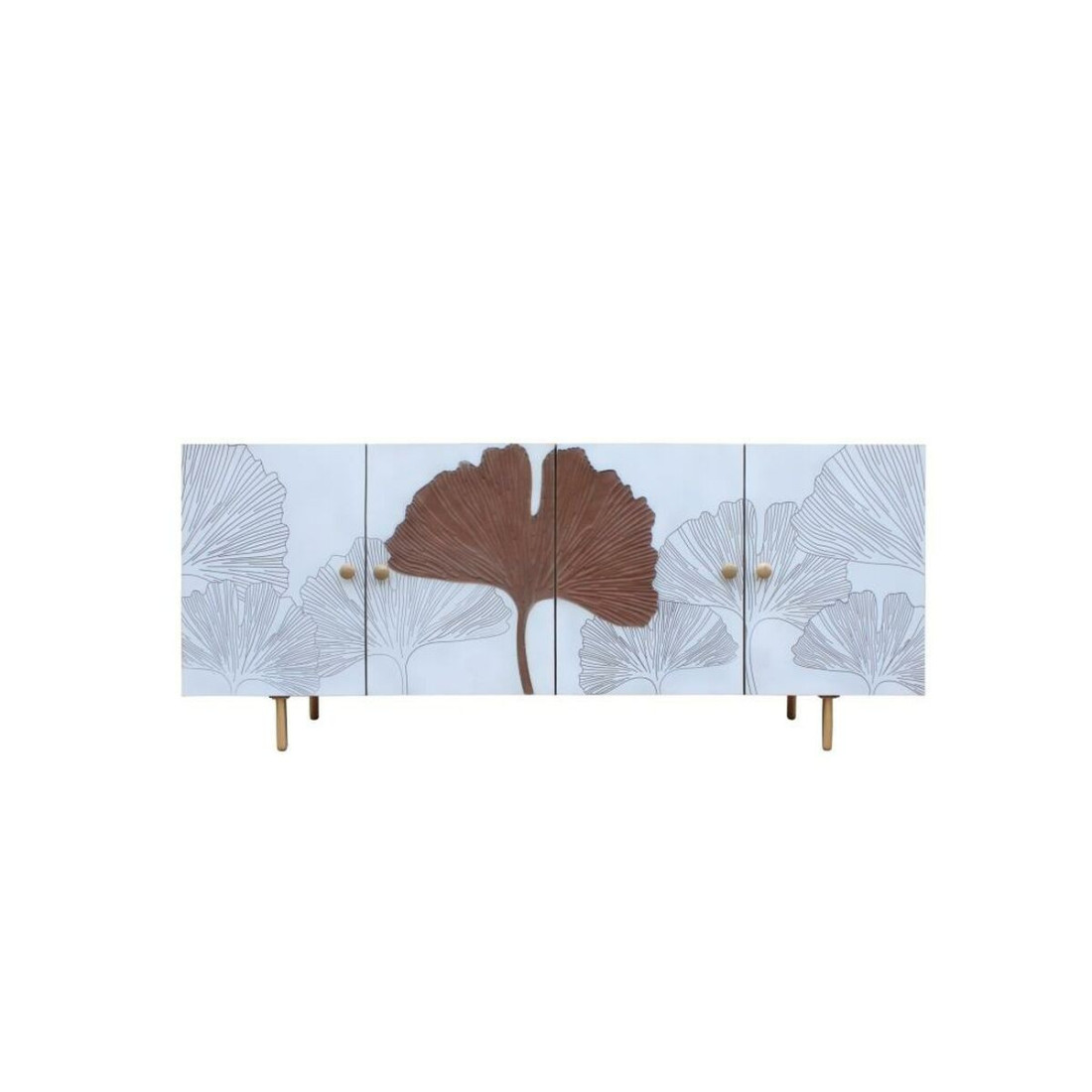 Indauja DKD Home Decor Metalinis Mango mediena (177 x 45 x 75 cm)