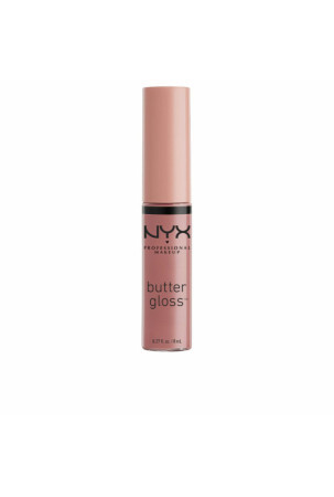 Rudos spalvos silikonas NYX Butter Gloss Tiramisú 8 ml