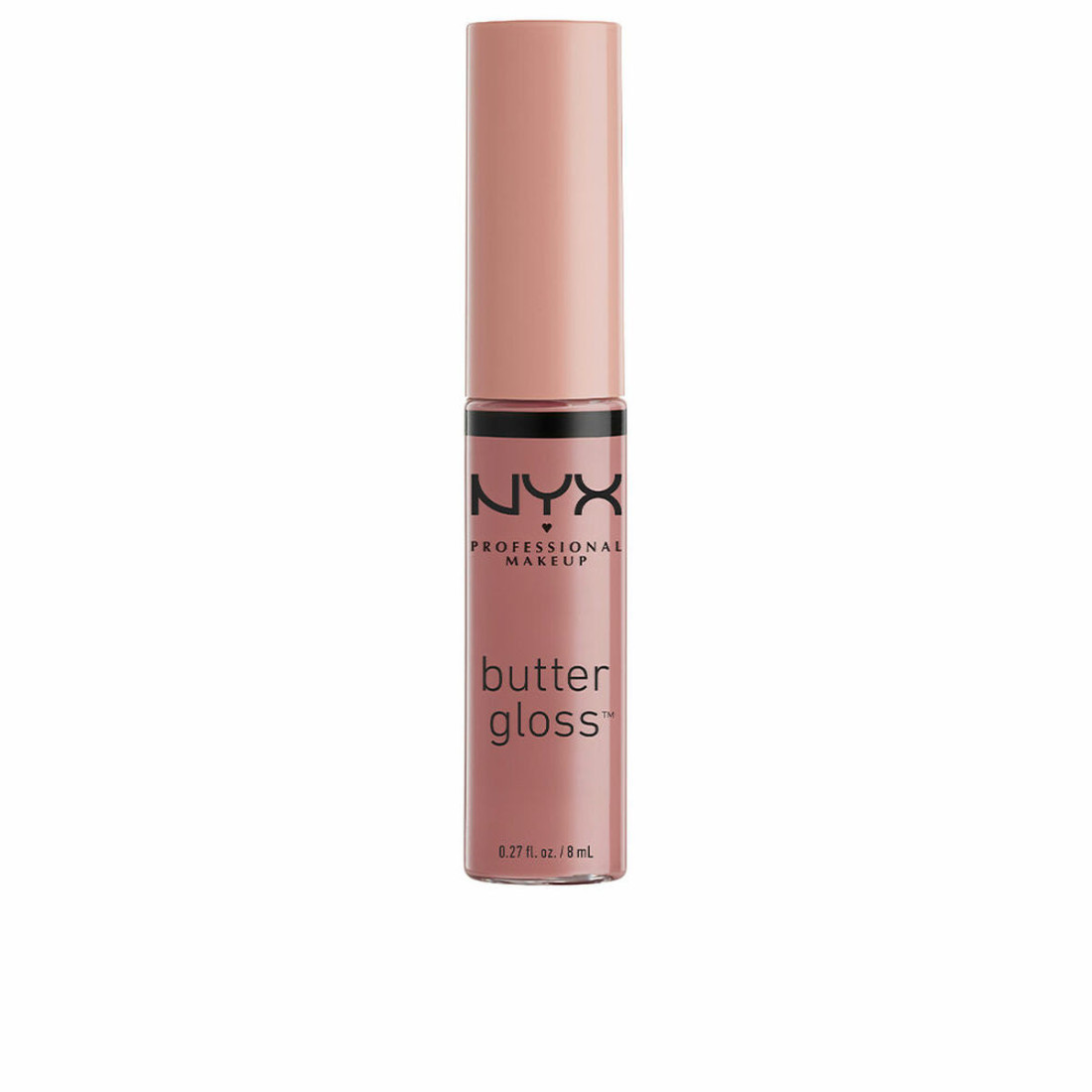 Rudos spalvos silikonas NYX Butter Gloss Tiramisú 8 ml