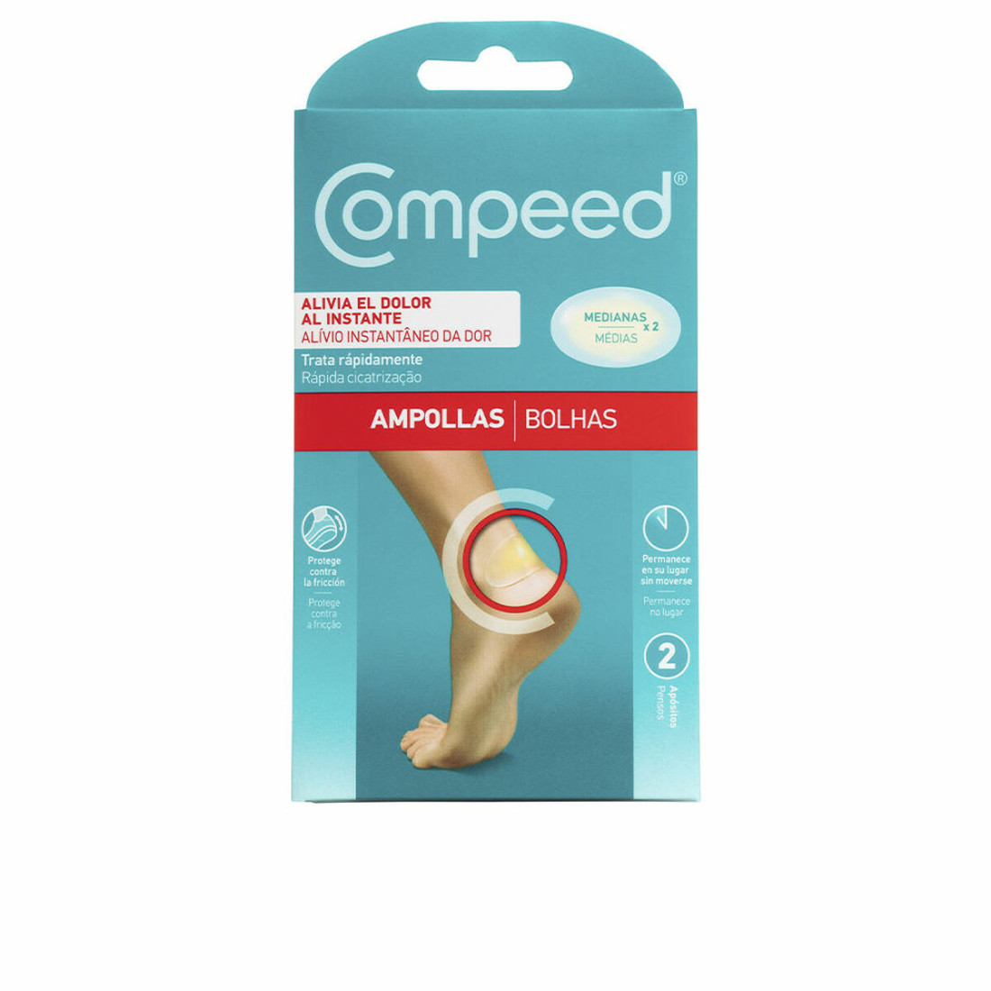 Pleistrai nuo pūslelių Compeed Ampollas 2 vnt. Vidutinis