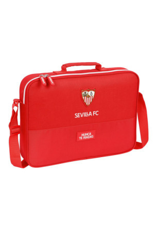 Mokyklinė kuprinė Sevilla Fútbol Club Raudona (38 x 28 x 6 cm)