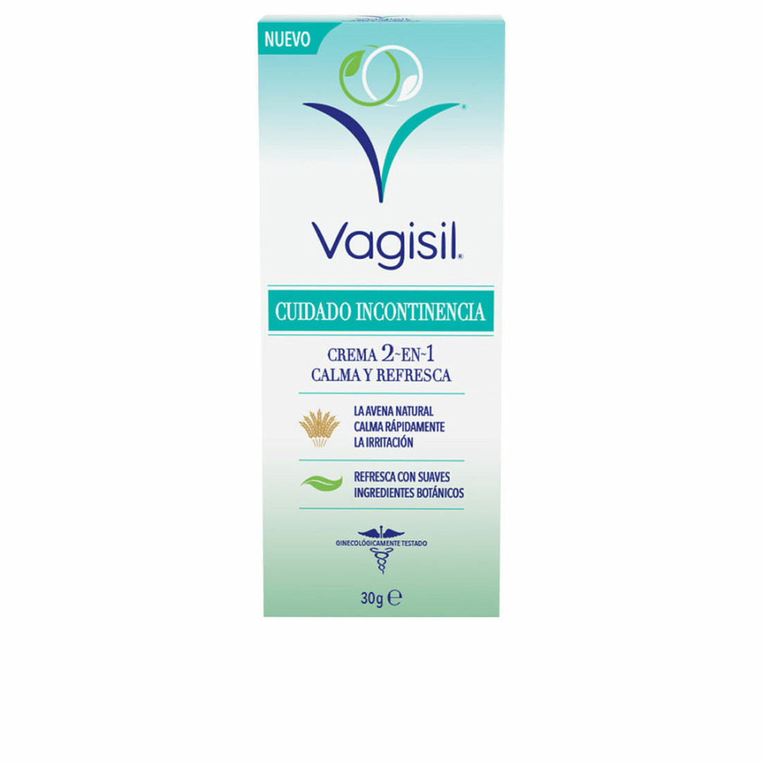 Asmeninis tepalas Vagisil 2 in 1 Šlapimo nelaikymas (30 g)