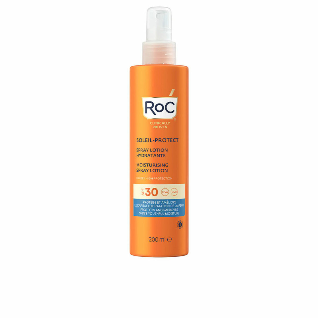 Purškiklis saulės apsauga Roc Maitinamasis SPF 30 (200 ml)