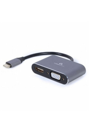 USB – VGA/HDMI adapteris GEMBIRD A-USB3C-HDMIVGA-01