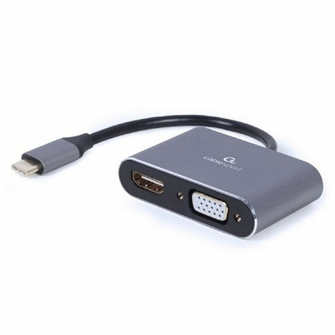 USB – VGA/HDMI adapteris GEMBIRD A-USB3C-HDMIVGA-01