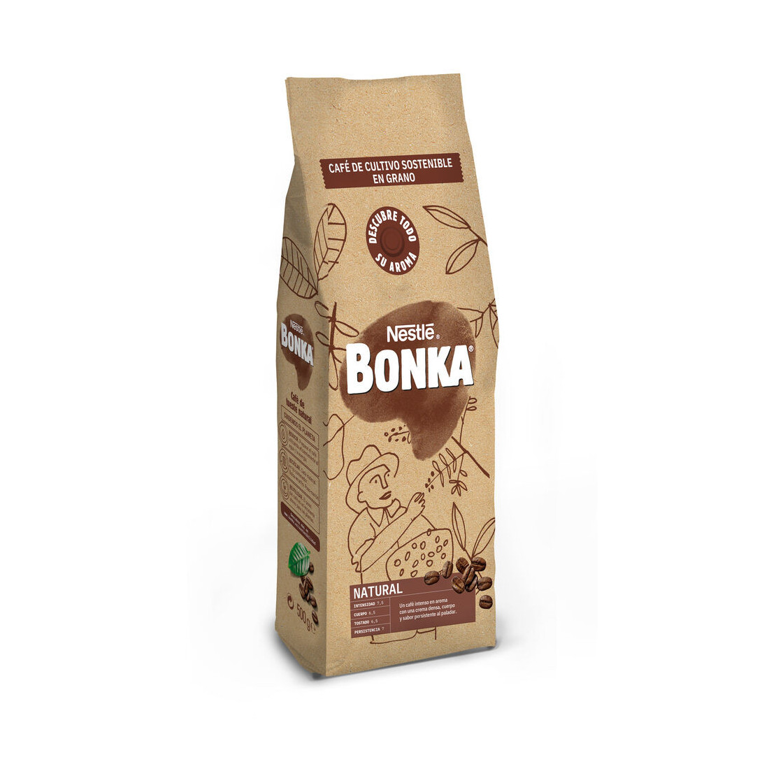 Kavos pupelės Bonka NATURAL 500g