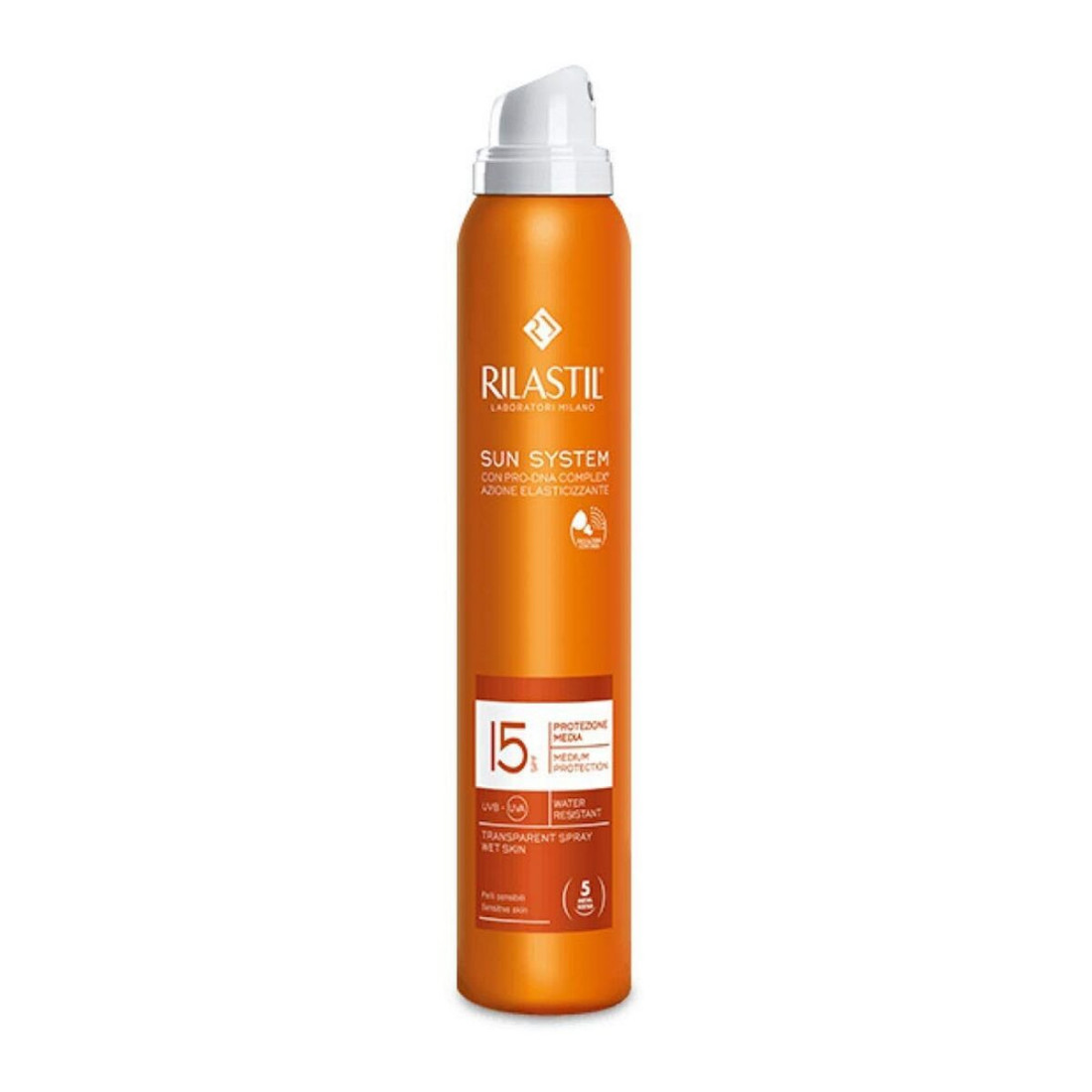 Kūno kremas nuo saulės Rilastil Sun System Skaidrus Spf 50+ (200 ml)