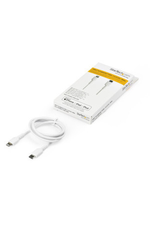 USB - Lightning kabelis Startech RUSBCLTMM1MW Balta 1 m