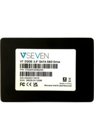 Kietasis diskas V7 V7SSD512GBS25E 512 GB