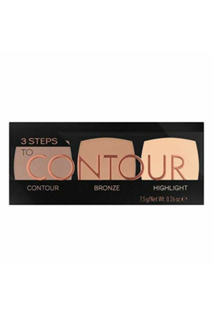 Birus makiažas Catrice 3 Steps to Contour Paletė (7,5 g)