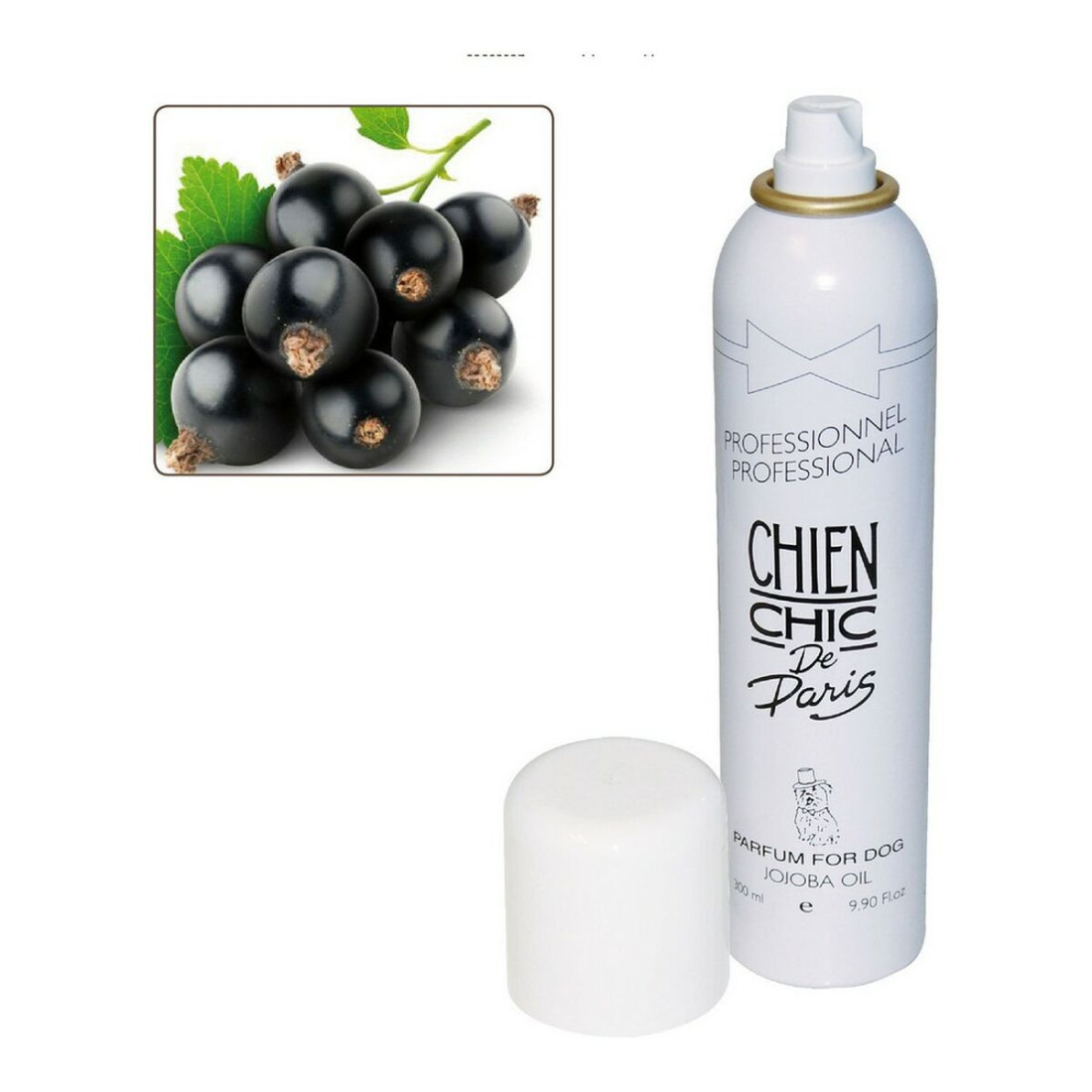 Kvepalai gyvūnams Chien Chic Šuo Spray Raudonųjų serbentų (300 ml)