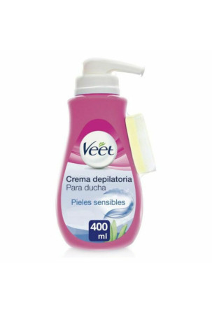 Kūno plaukelių depiliacijos kremas Veet Pure Ducha 400 ml