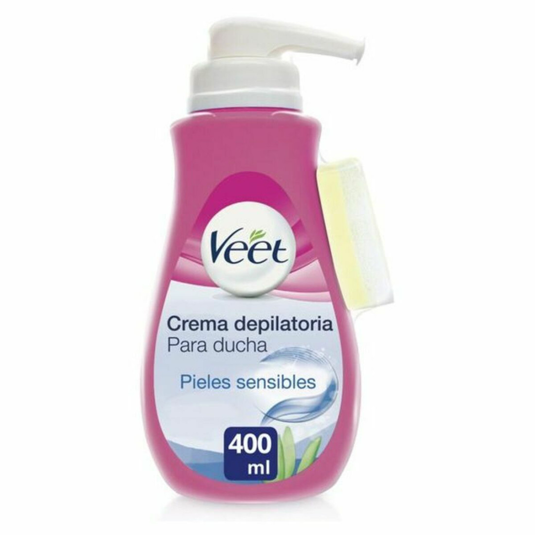 Kūno plaukelių depiliacijos kremas Veet Pure Ducha 400 ml