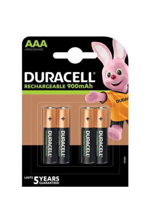 Įkraunamos baterijos DURACELL StayCharged AAA (4pcs) HR03 AAA 1,2 V AAA