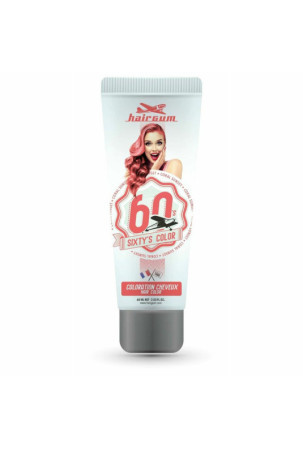 Pusiau laikinas dažas Hairgum Sixty's Color coral sunset (60 ml)