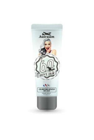 Pusiau laikinas dažas Hairgum Sixty's Color Balta (60 ml)