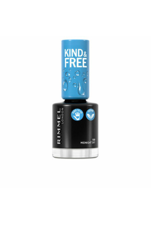 nagų lakas Rimmel London Kind & Free 159-midnight sky (8 ml)