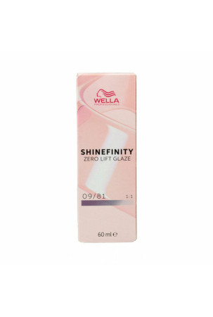 Nuolatinės spalvos dažymo Wella Shinefinity color Nº 09/81 (60 ml)