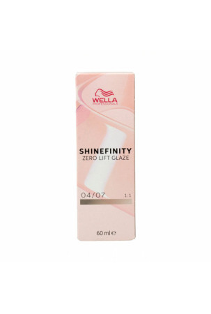 Nuolatinės spalvos dažymo Wella Shinefinity Nº 04/07 (60 ml)