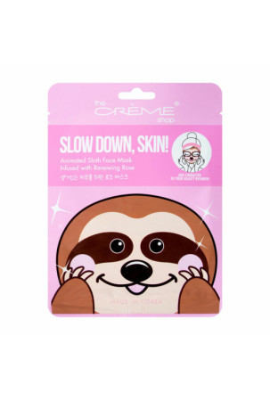 Veido kaukė The Crème Shop Slow Dawn, Skin! Sloth (25 g)