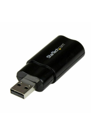 Išorinė garso plokštė USB Startech ICUSBAUDIOB Juoda