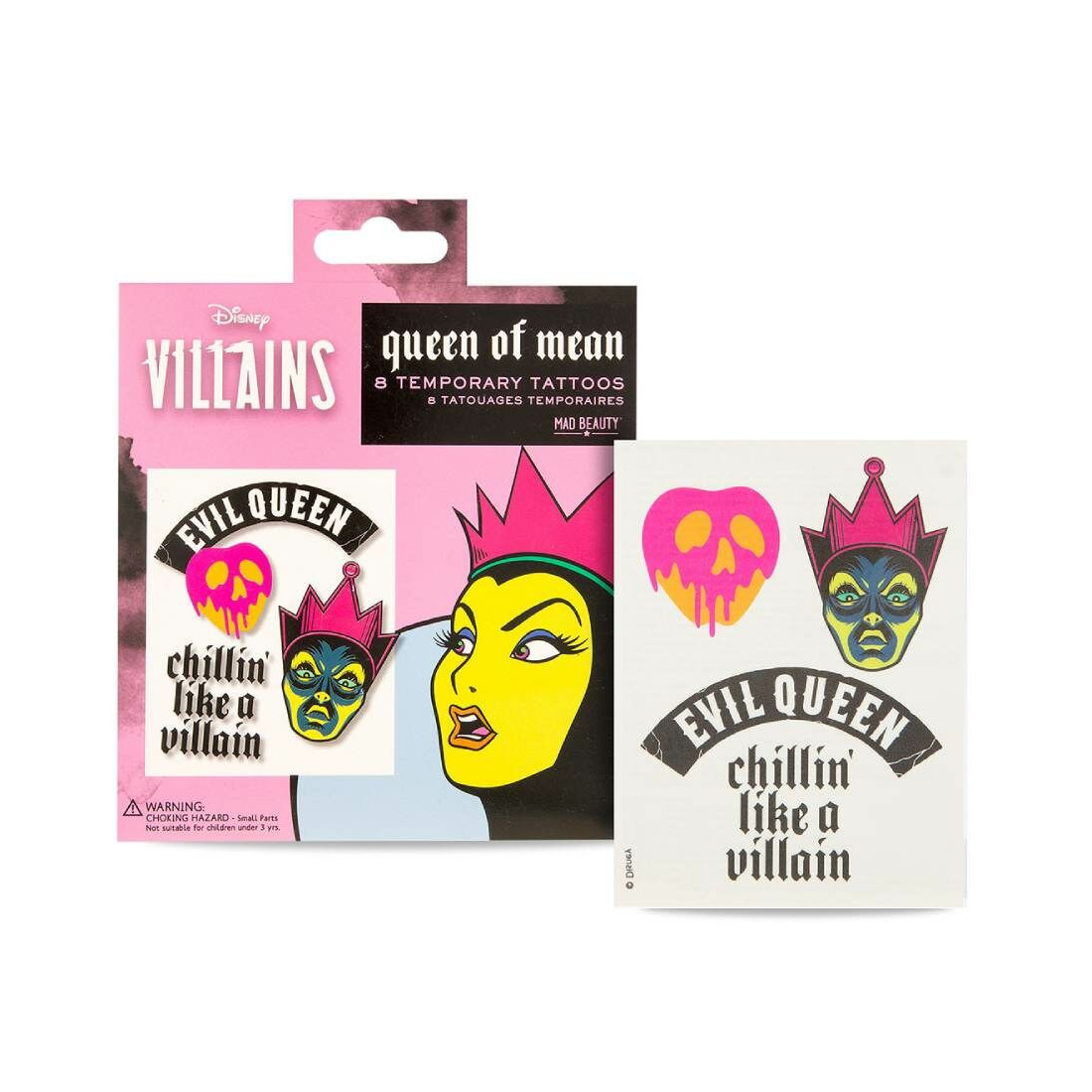 Laikinosios Tatuiruotės Mad Beauty Disney Villains Evil Queen