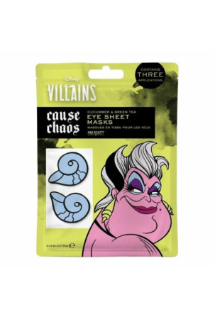 Kaukė akių zonai Mad Beauty Disney Villains Ursula (6 x 5 ml)