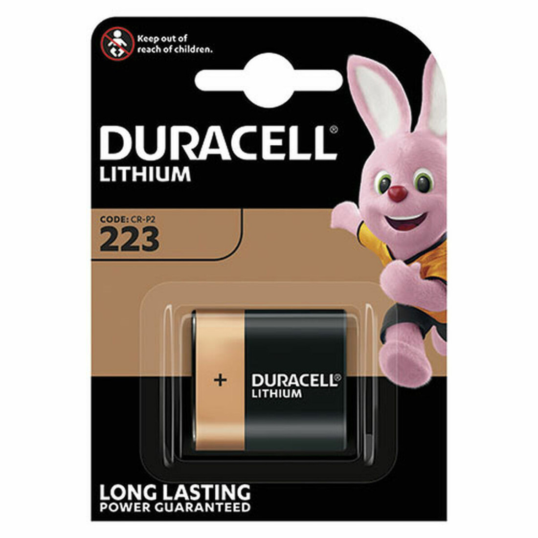 Ličio baterija DURACELL CR223 6V