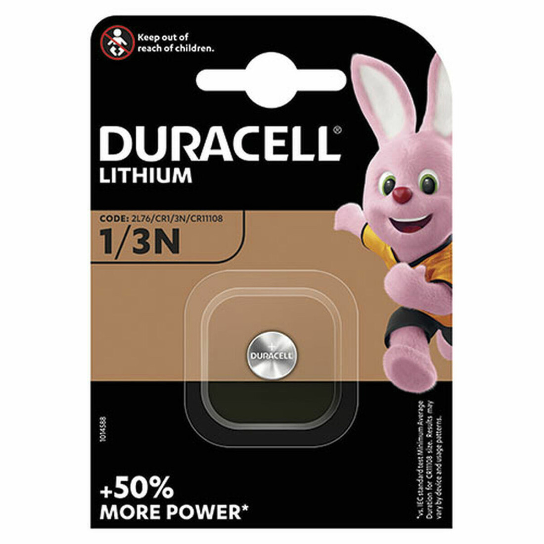 Ličio baterija DURACELL 1/3N 3V