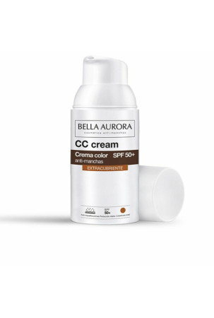 CC Cream Bella Aurora Cc Cream Viršelis Spf 50 30 ml