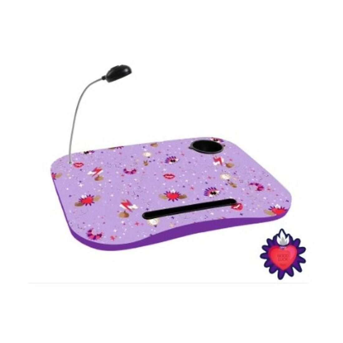 Nešiojamų kompiuterių stovas DKD Home Decor PVC Šiuolaikiškas 48 x 38 x 7 cm