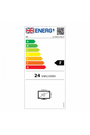 Monitorius V7 L270IPS-HAS-E 27" IPS LED 27"