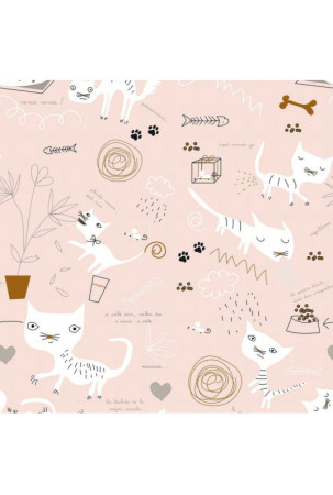 Lovatiesė (antklodė) Panzup Cats 4 270 x 260 cm