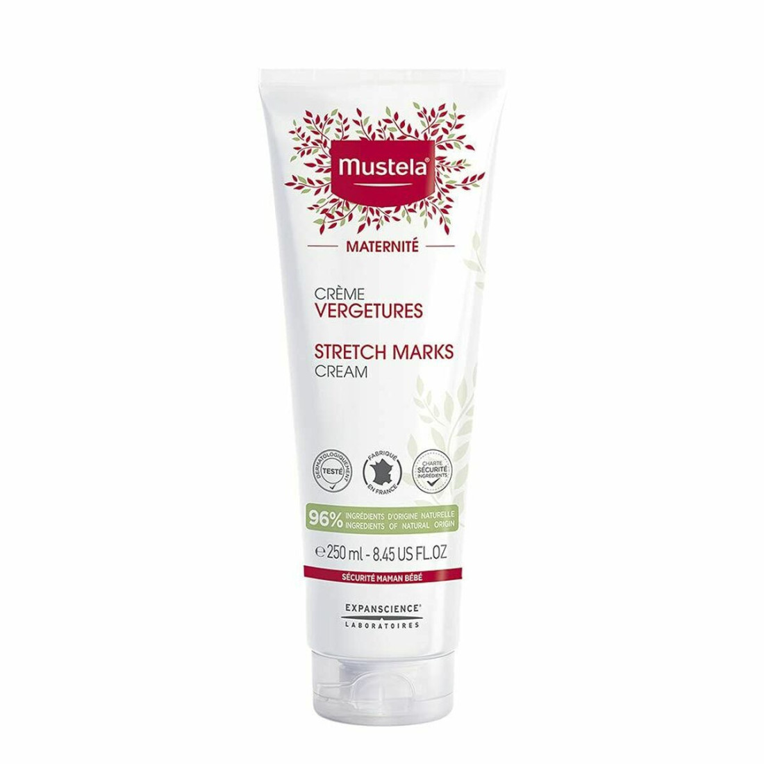 Kremas nuo strijų Mustela 3 viename 250 ml