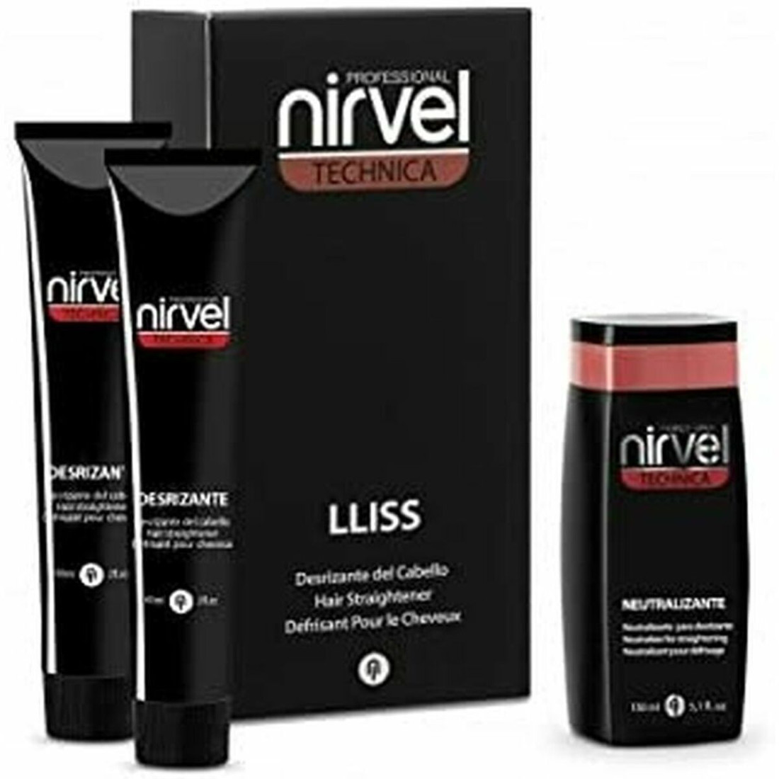 Plaukus tiesinanti kapiliarinė priemonė Nirvel Tec Liss (3 pcs)