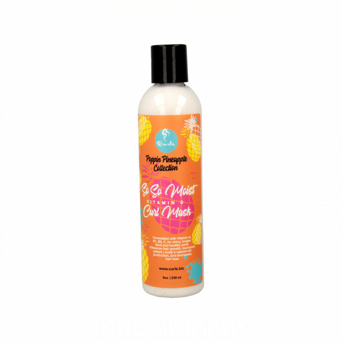 Plaukų kaukė Curls Poppin Pineapple Collection So So Moist Curl (236 ml)