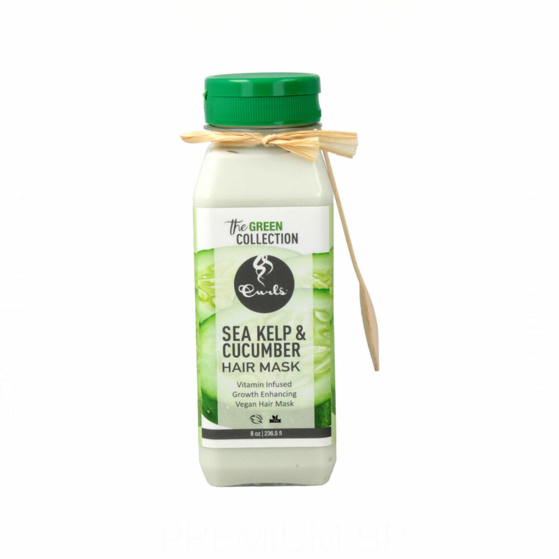 Plaukų kaukė Curls The Green Collection Sea Kelp & Cucumber (236 ml)