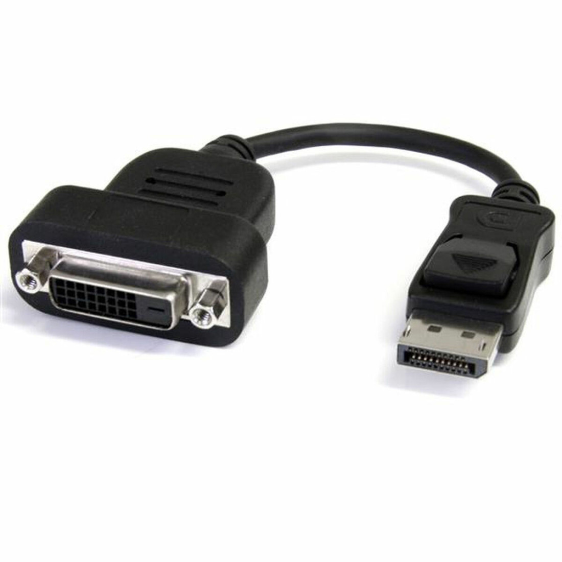 DisplayPort - DVI adapteris Startech DP2DVIS    Juoda