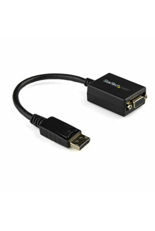 DisplayPort – VGA adapteris Startech DP2VGA2    Juoda