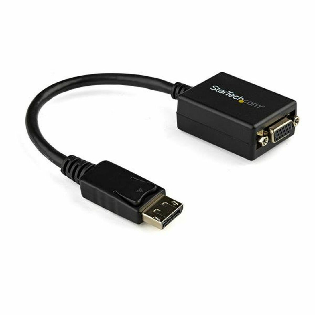 DisplayPort – VGA adapteris Startech DP2VGA2    Juoda