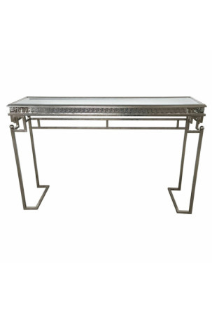 Console DKD Home Decor Sidabras Metalinis Veidrodis Medžio MDF 117 x 31 x 75 cm